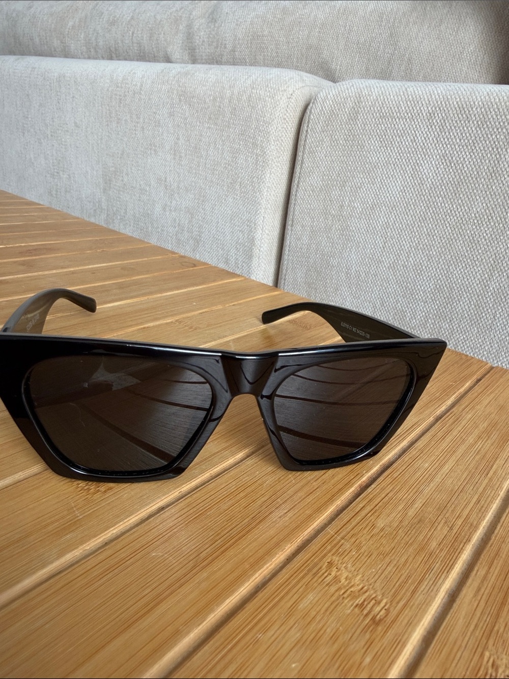 SOJOS Trendy Square Cateye Polarized Sunglasses Womens Big Frame Shades SJ2115